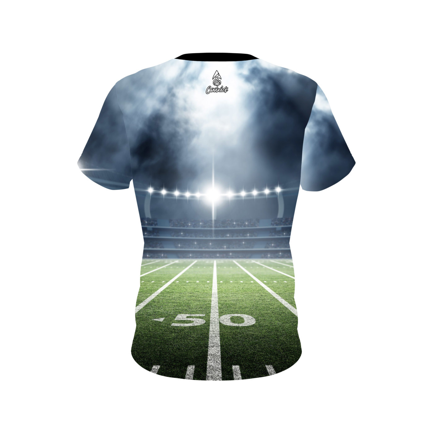 Plain 50 Yard Line Semi-Custom CoolWick Bowling Jersey - Image 2