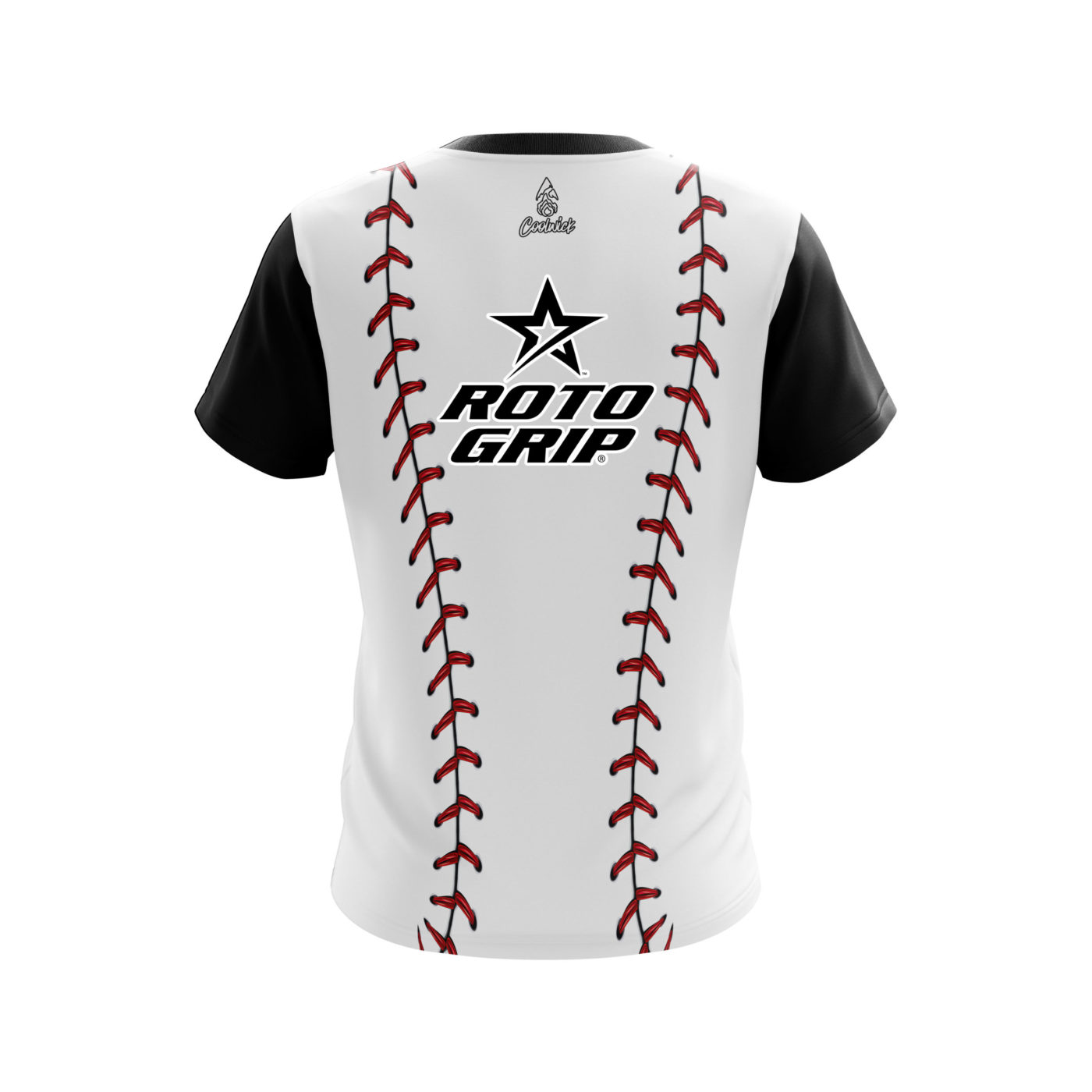 Roto Grip Baseball Laces Semi-Custom CoolWick Bowling Jersey - Image 2