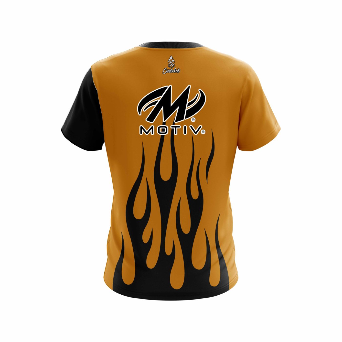 Motiv Rust Flaming Semi-Custom CoolWick Bowling Jersey - Image 2
