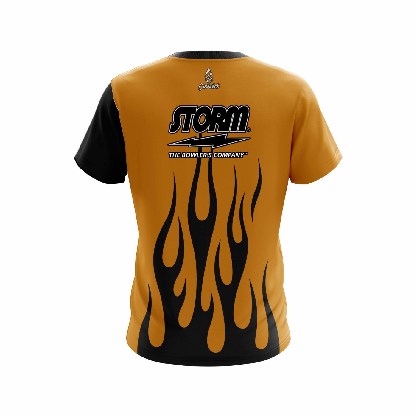 Storm Rust Flaming Semi-Custom CoolWick Bowling Jersey - Image 2
