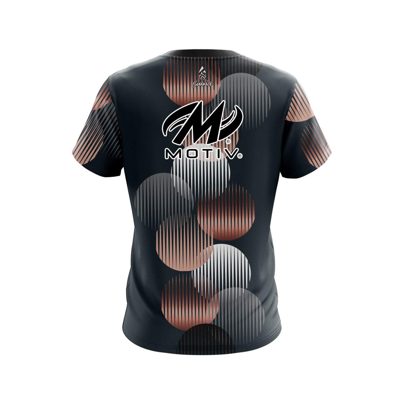 Motiv Copper Penny Semi-Custom CoolWick Bowling Jersey - Image 2