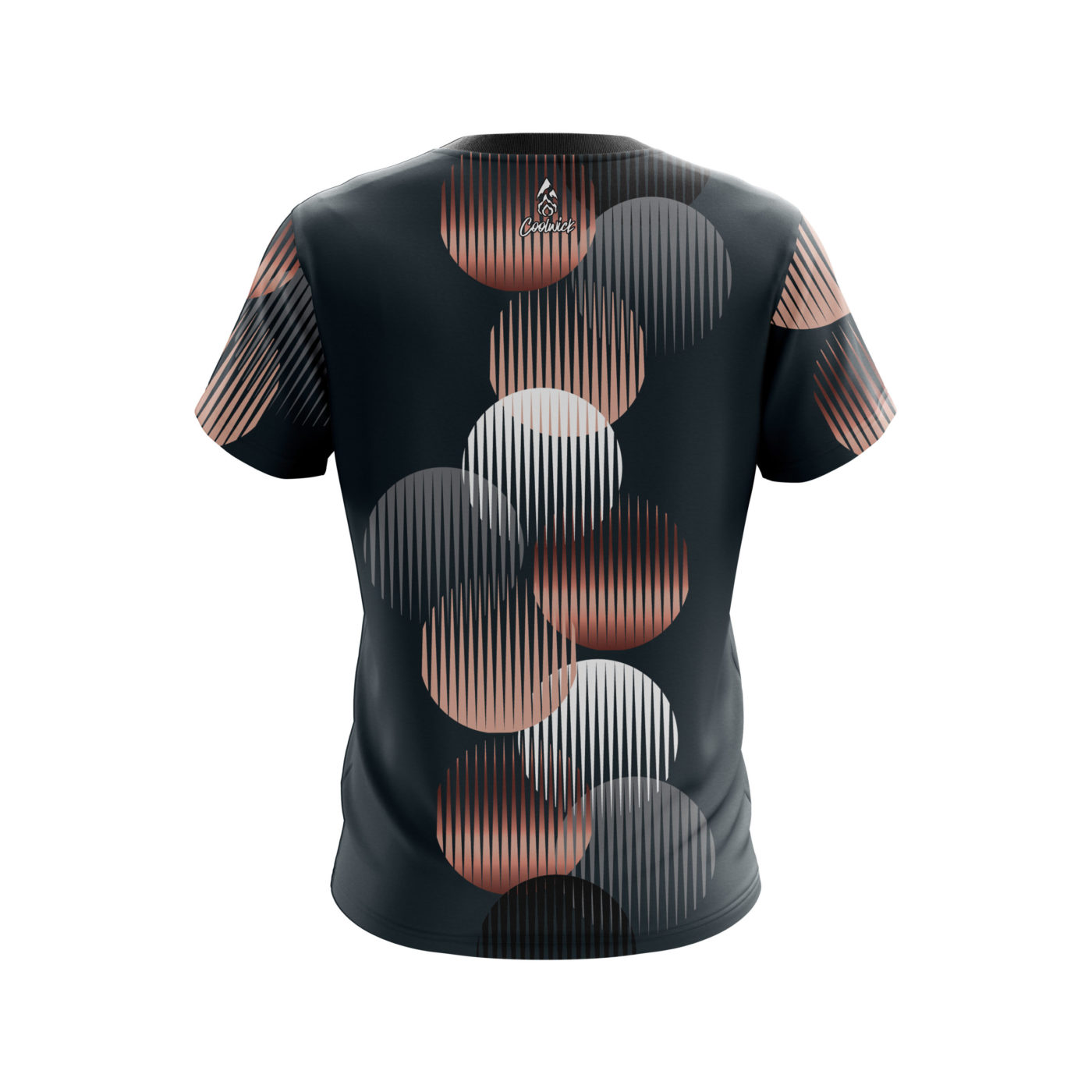 Plain Copper Penny Semi-Custom CoolWick Bowling Jersey - Image 2