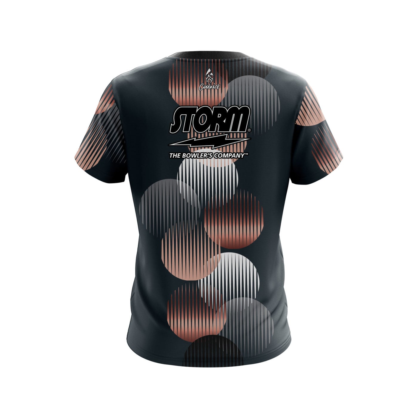 Storm Copper Penny Semi-Custom CoolWick Bowling Jersey - Image 2