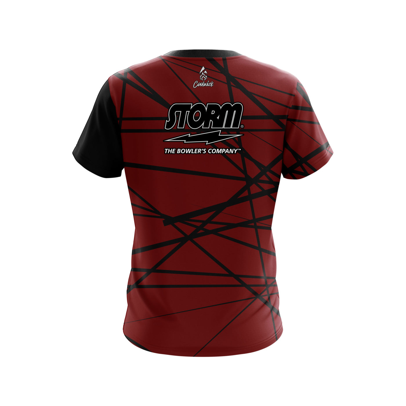 Storm Distracted Scarlet Semi-Custom CoolWick Bowling Jersey - Image 2