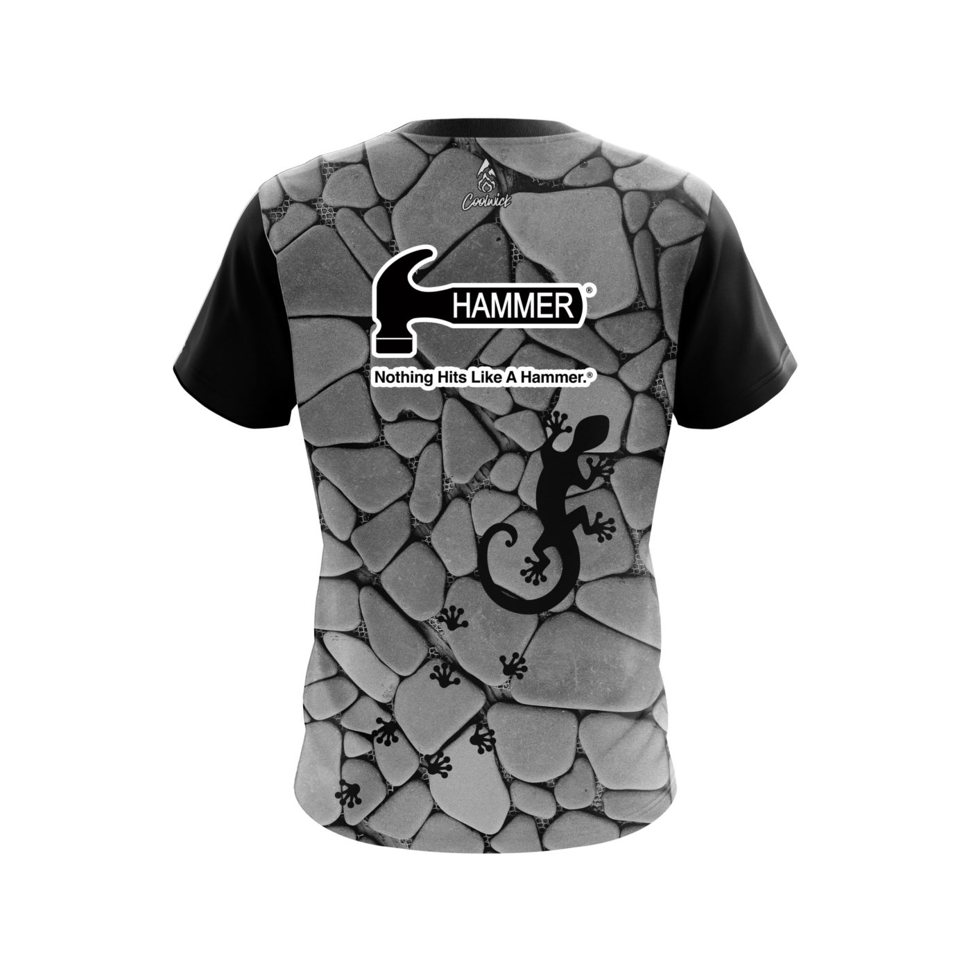 Hammer Gravel Gecko Semi-Custom CoolWick Bowling Jersey - Image 2