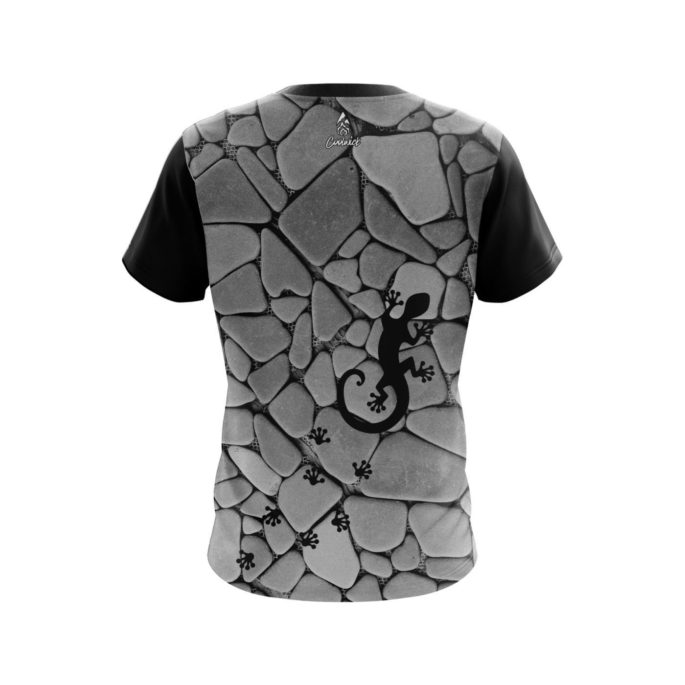 Plain Gravel Gecko Semi-Custom CoolWick Bowling Jersey - Image 2