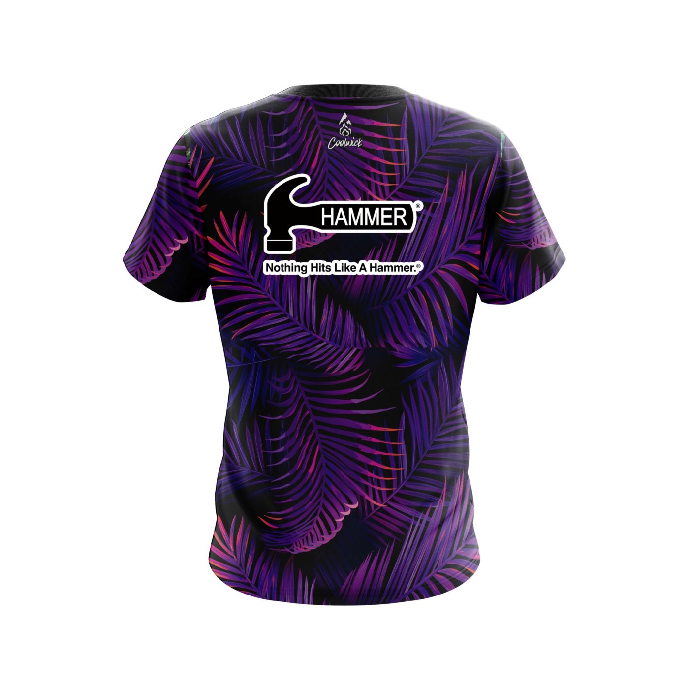 Hammer Purple Jungle Semi-Custom CoolWick Bowling Jersey - Image 2