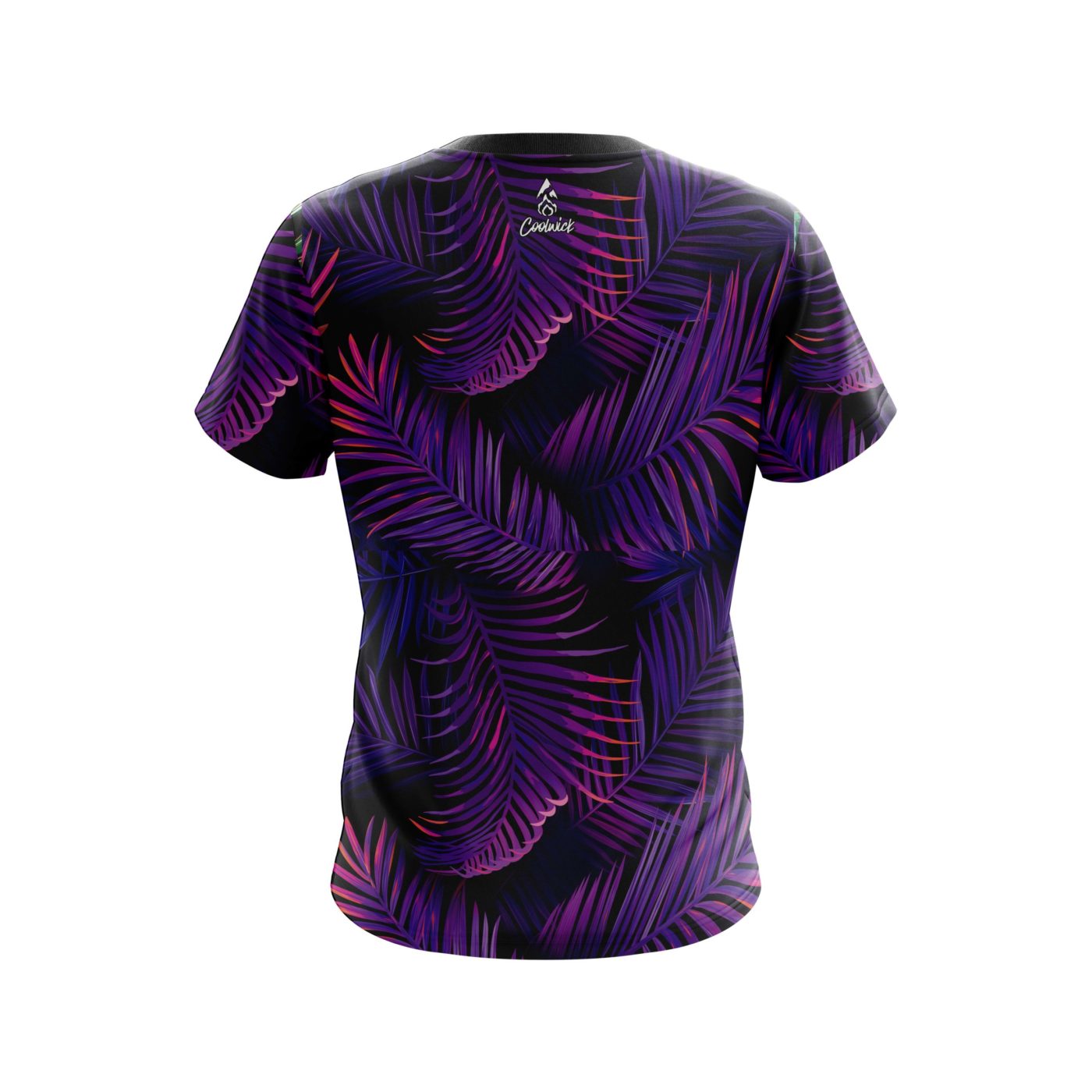 Plain Purple Jungle Semi-Custom CoolWick Bowling Jersey - Image 2