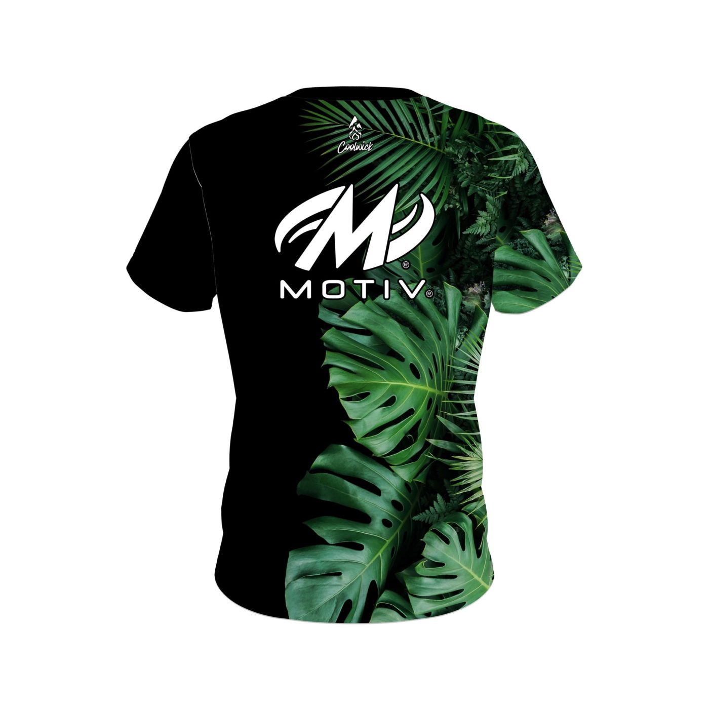 Motiv Jungle Leaves Semi-Custom CoolWick Bowling Jersey - Image 2
