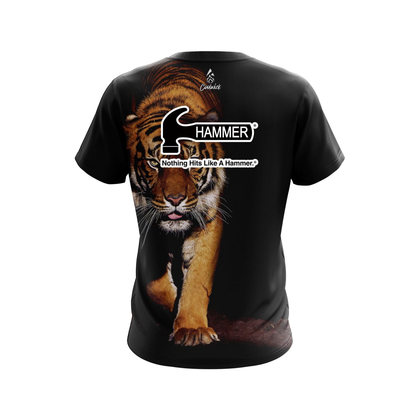 Hammer Jungle Tiger Semi-Custom CoolWick Bowling Jersey - Image 2