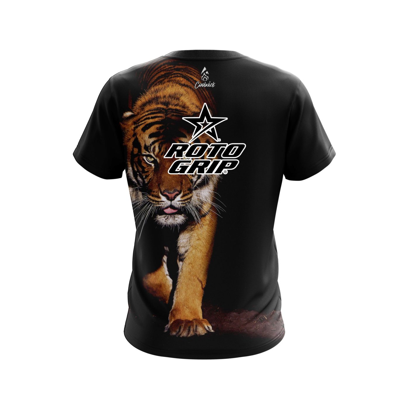 Roto Grip Jungle Tiger Semi-Custom CoolWick Bowling Jersey - Image 2