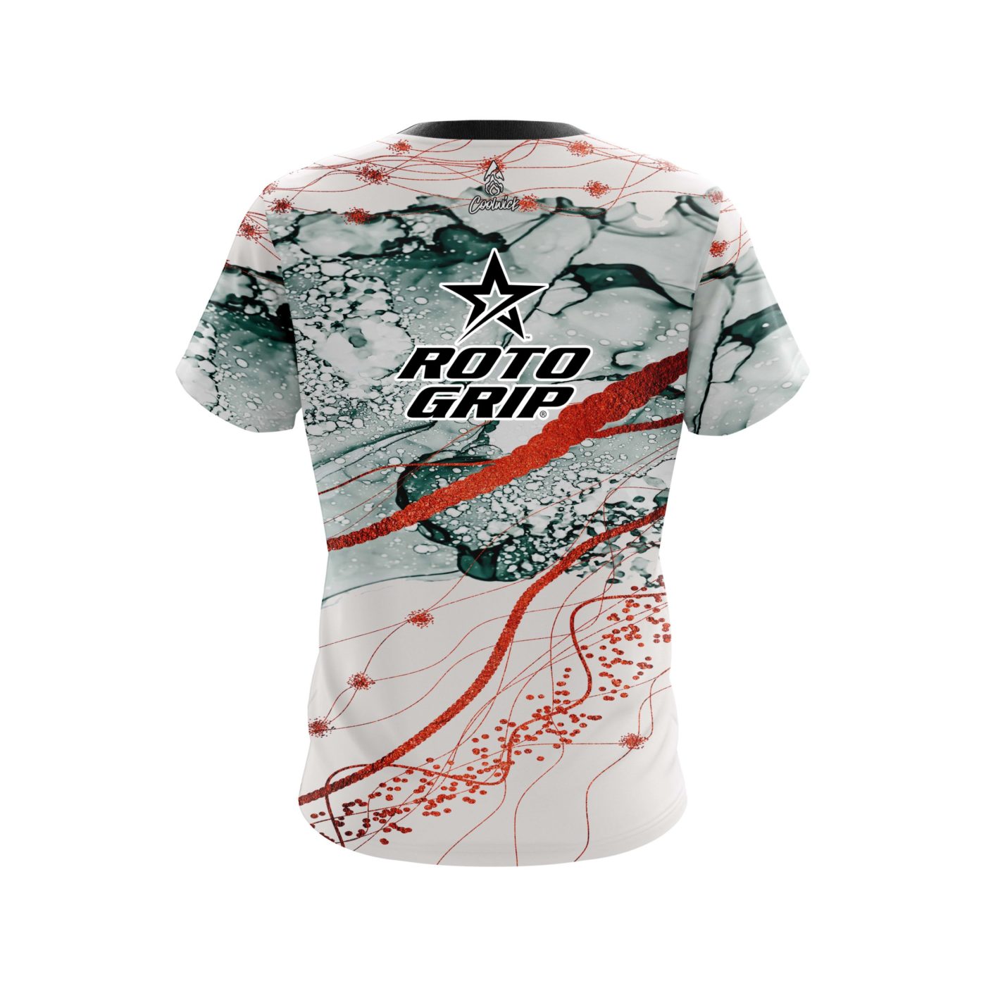 Roto Grip Red Granite Semi-Custom CoolWick Bowling Jersey - Image 2