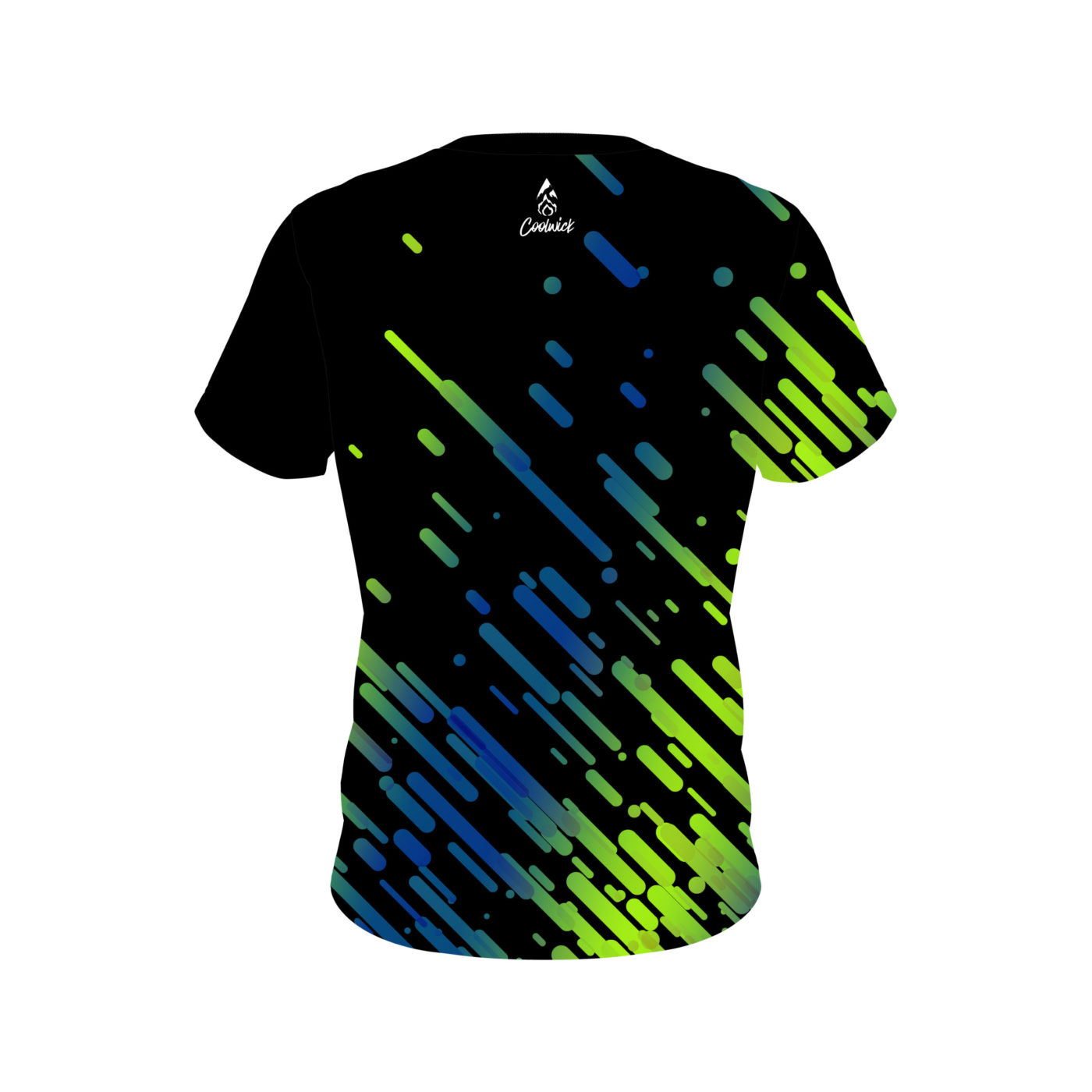 Plain Modern Stripe Semi-Custom CoolWick Bowling Jersey - Image 2