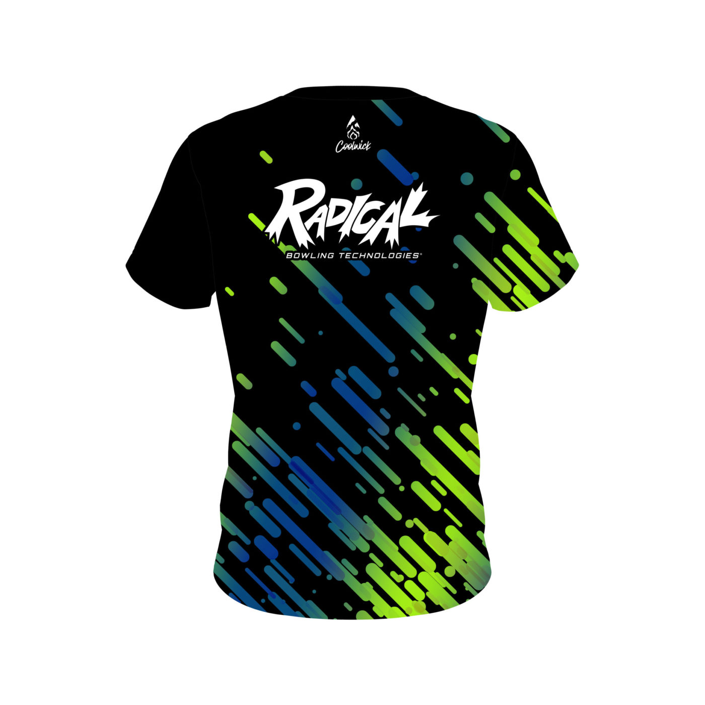 Radical Modern Stripe Semi-Custom CoolWick Bowling Jersey - Image 2
