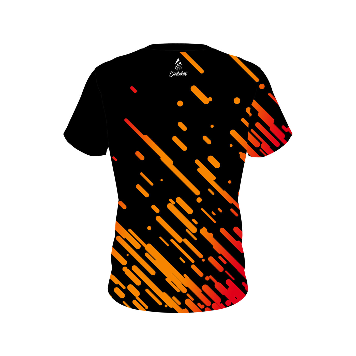 Plain Firestarter Semi-Custom CoolWick Bowling Jersey - Image 2