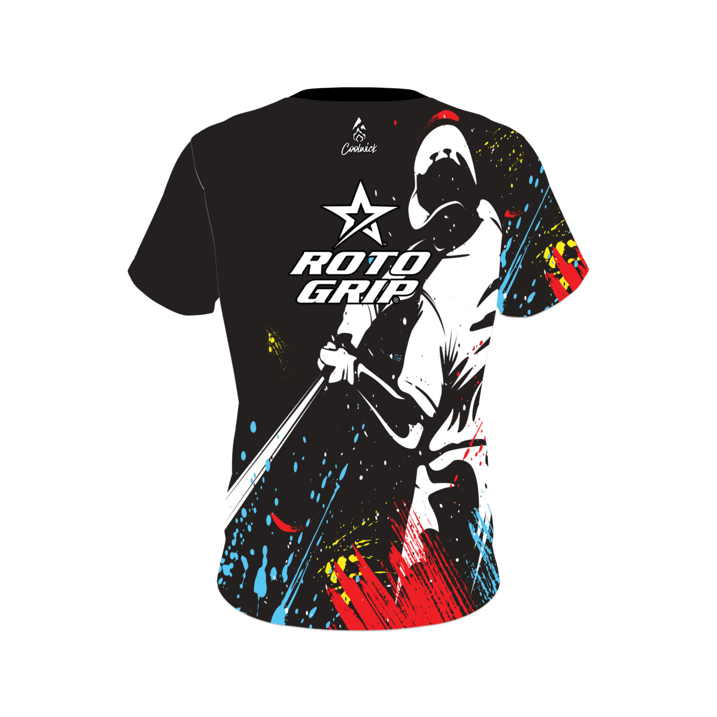 Roto Grip Strike Out Semi-Custom CoolWick Bowling Jersey - Image 2