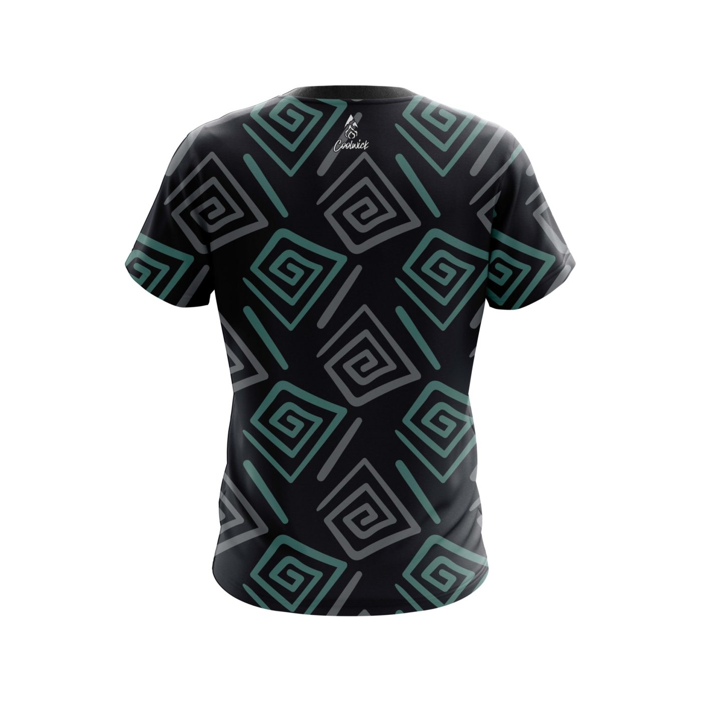 Plain Twisty Semi-Custom CoolWick Bowling Jersey - Image 2