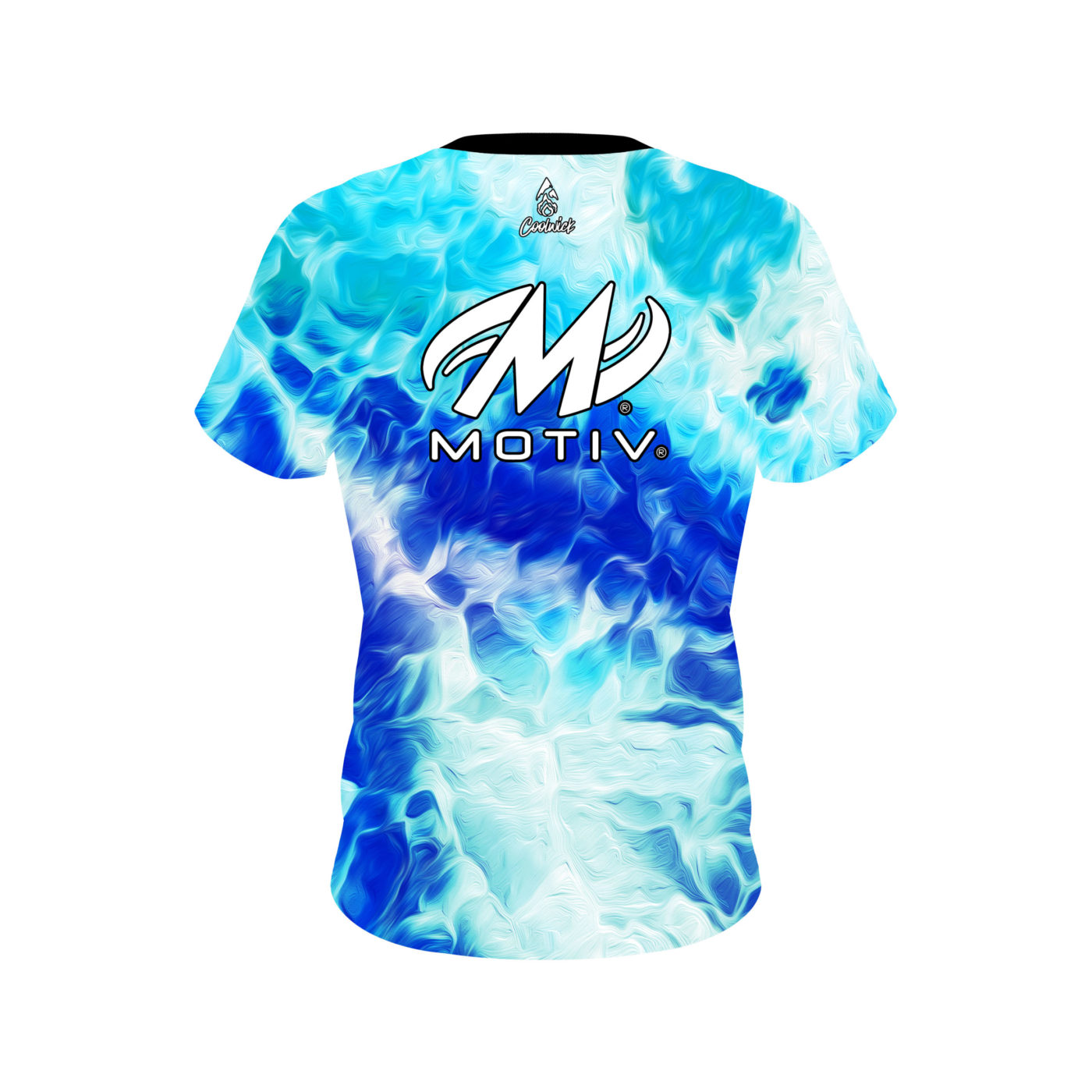 Motiv Wavey Onyx Semi-Custom CoolWick Bowling Jersey - Image 2