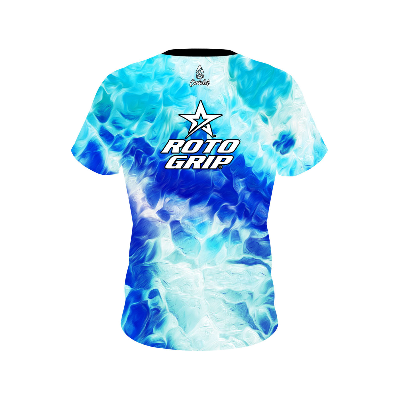 Roto Grip Wavey Onyx Semi-Custom CoolWick Bowling Jersey - Image 2