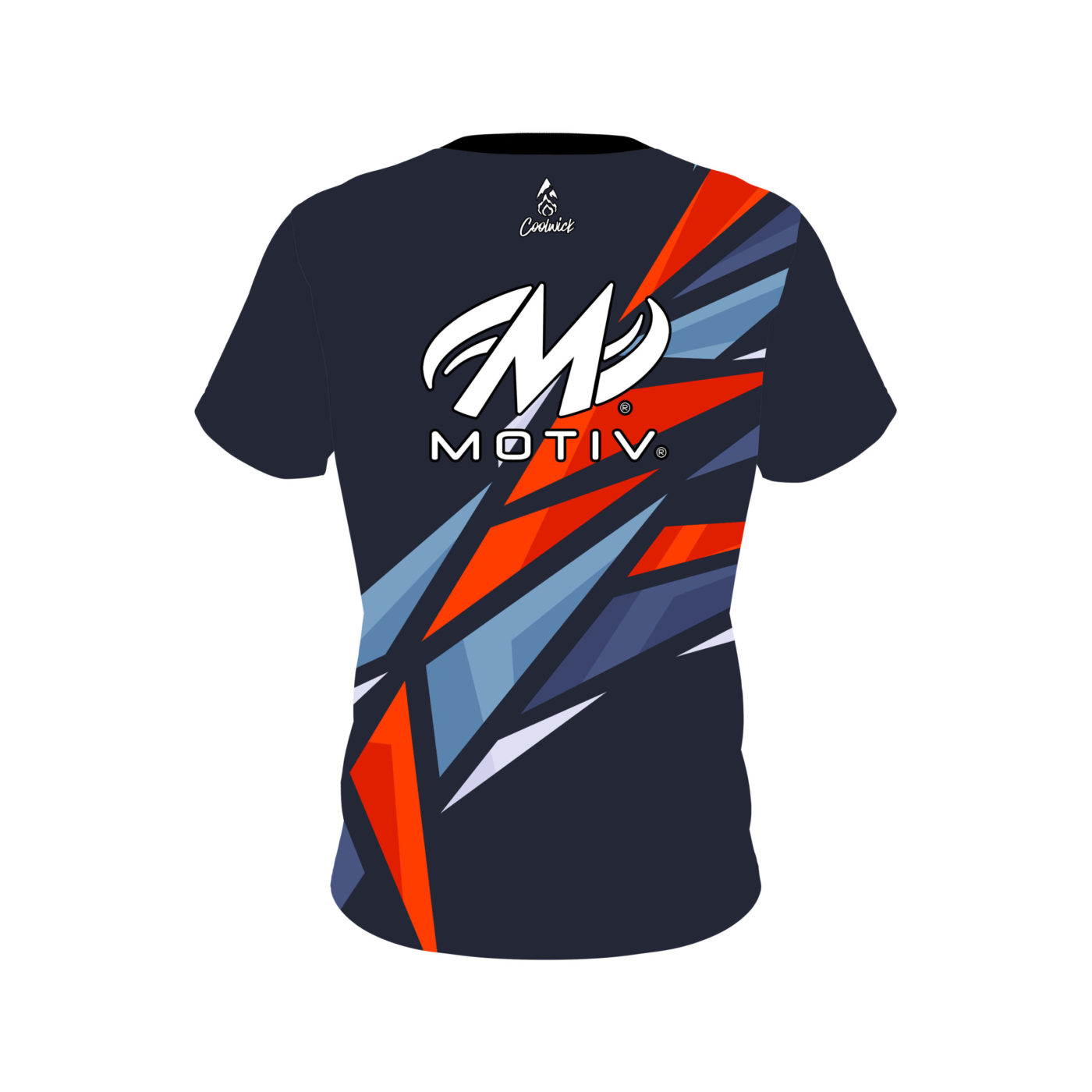 Motiv Navy Sport Semi-Custom CoolWick Bowling Jersey - Image 2