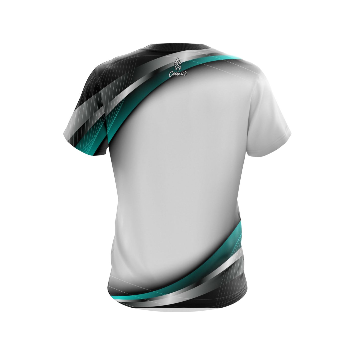 Plain Frequency Semi-Custom CoolWick Bowling Jersey - Image 2