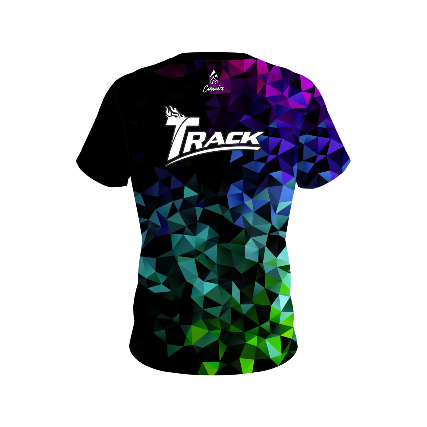Track Gradient Semi-Custom CoolWick Bowling Jersey - Image 2