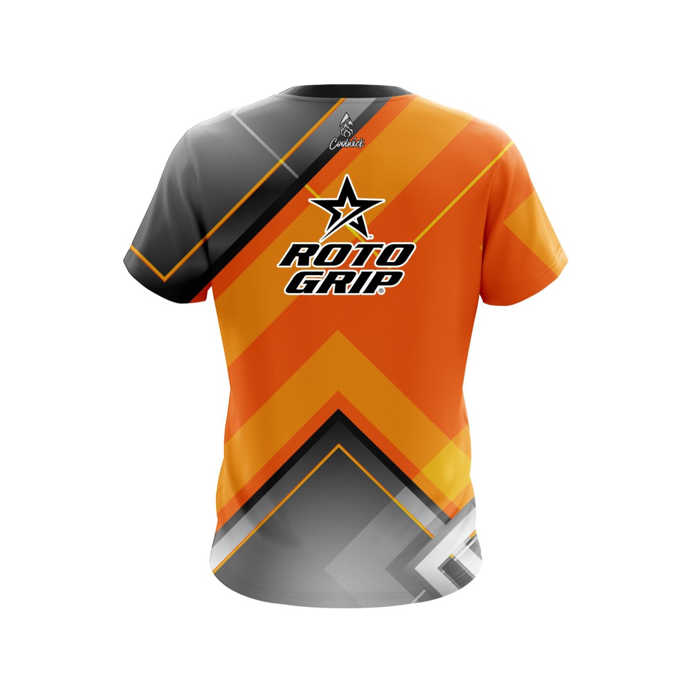 Roto Grip Orange Veneer Semi-Custom CoolWick Bowling Jersey - Image 2