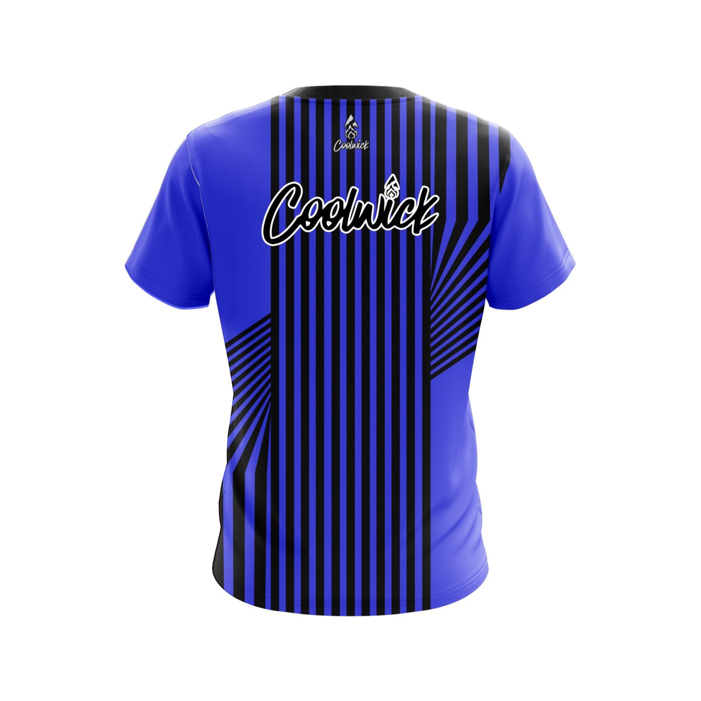 Signature Blue Slain Semi-Custom CoolWick Bowling Jersey - Image 2