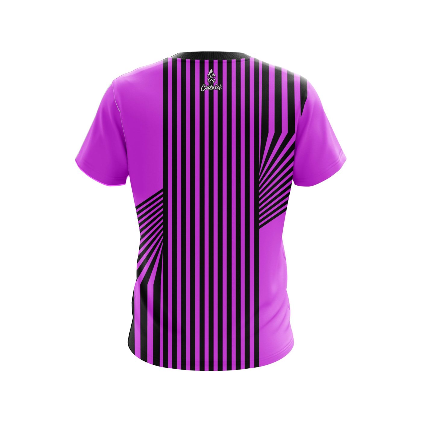Plain Lilac Slain Semi-Custom CoolWick Bowling Jersey - Image 2