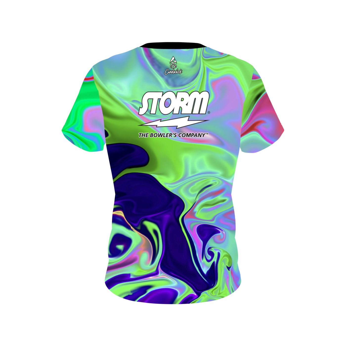 Storm Trippy Semi-Custom CoolWick Bowling Jersey - Image 2