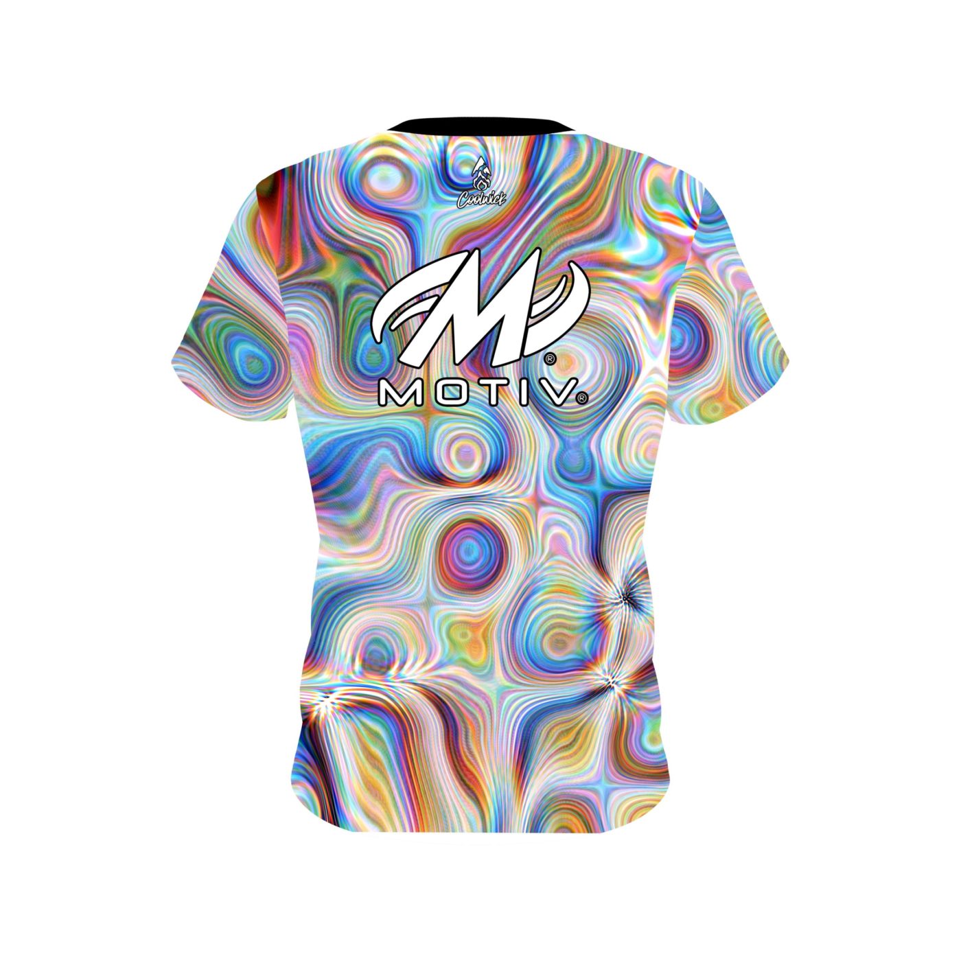 Motiv Rainbow Hallucinate Semi-Custom CoolWick Bowling Jersey - Image 2