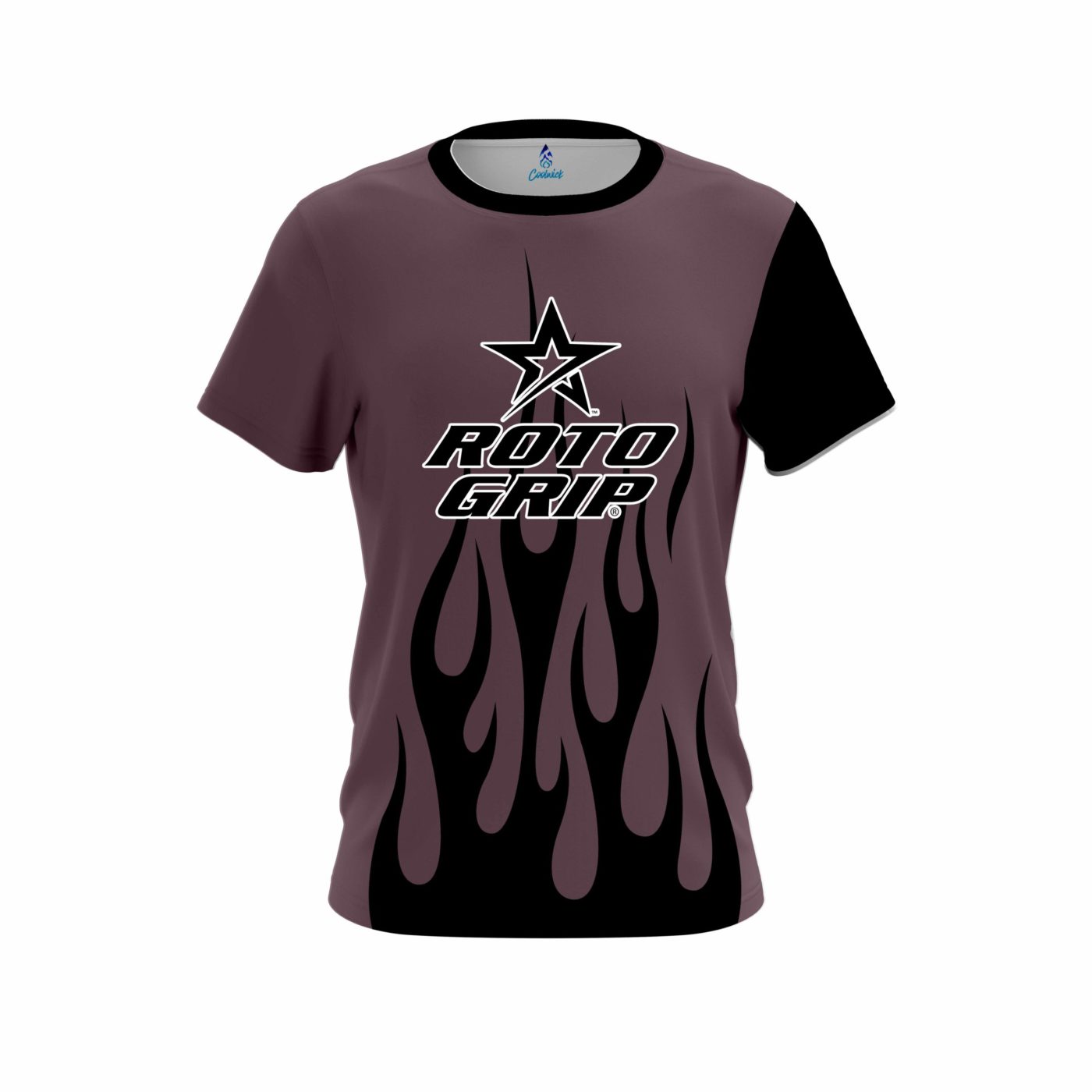 Roto Grip Eggplant Flaming CoolWick Bowling Jersey + FREE SHIPPING