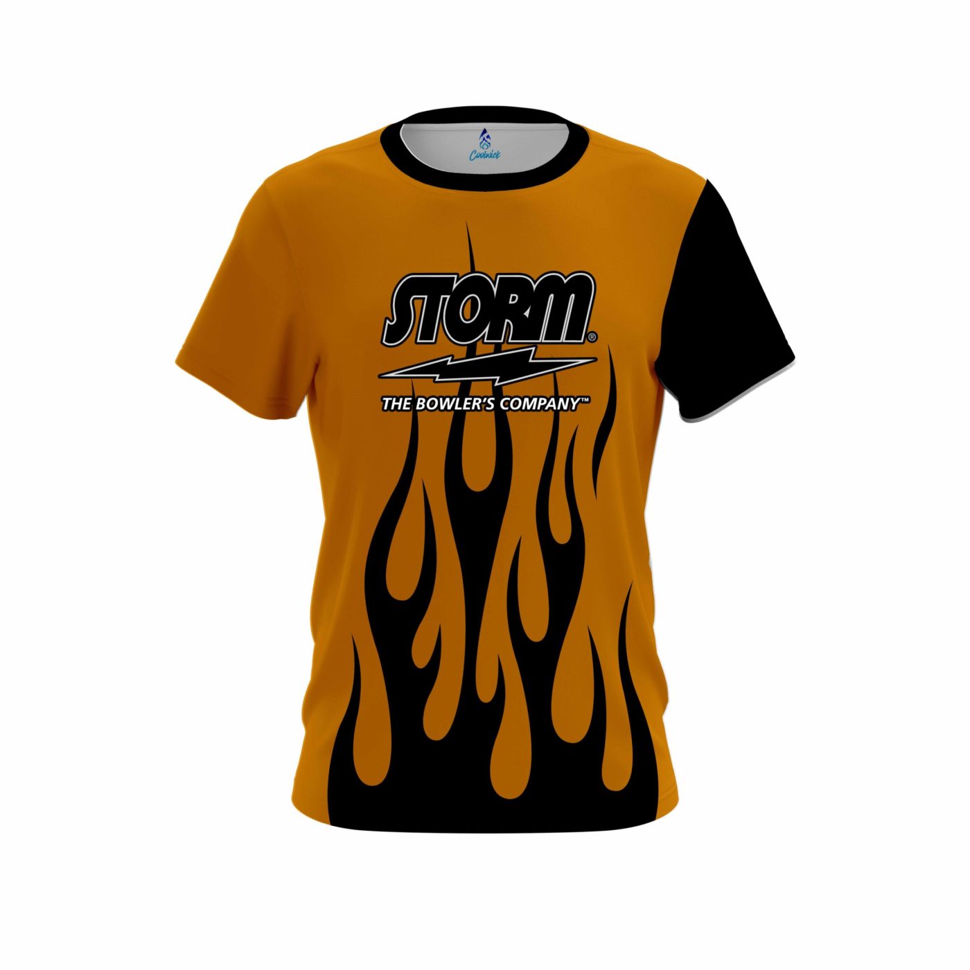 Storm Rust Flaming Semi-Custom CoolWick Bowling Jersey
