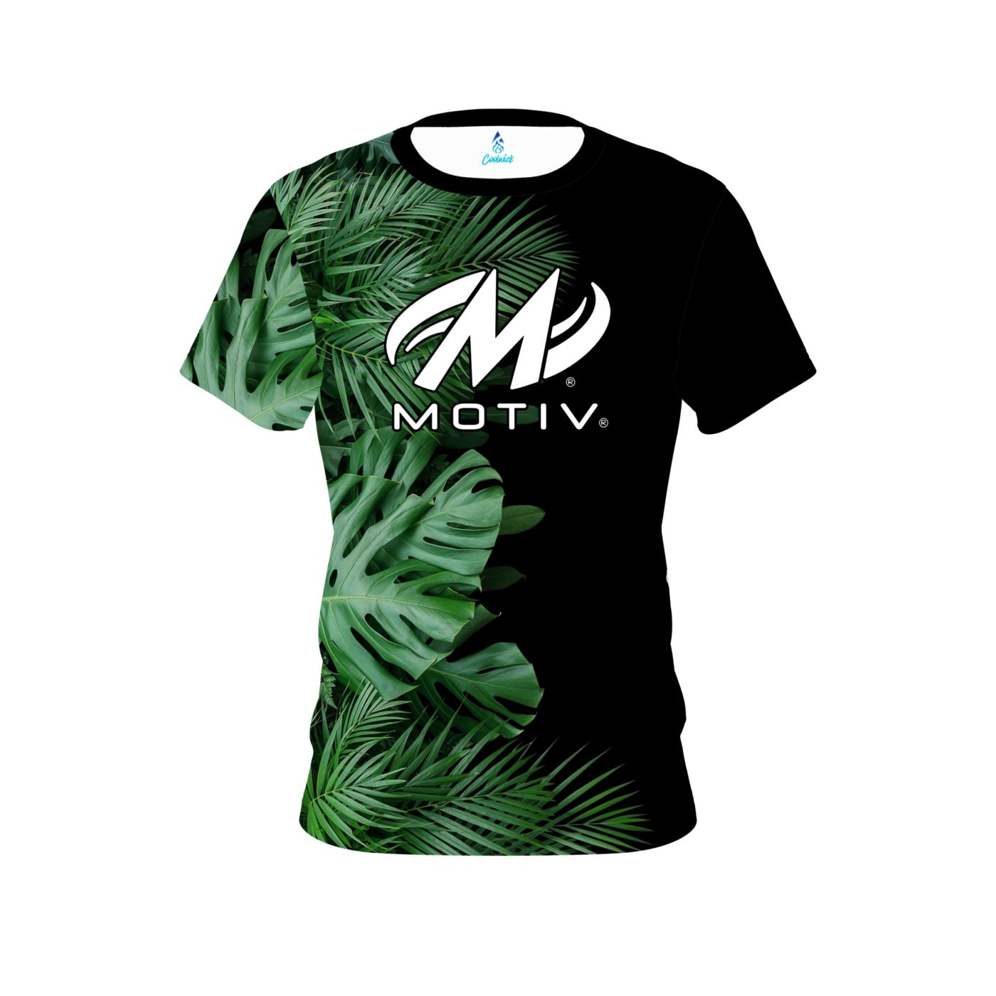 Motiv Jungle Leaves CoolWick Bowling Jersey