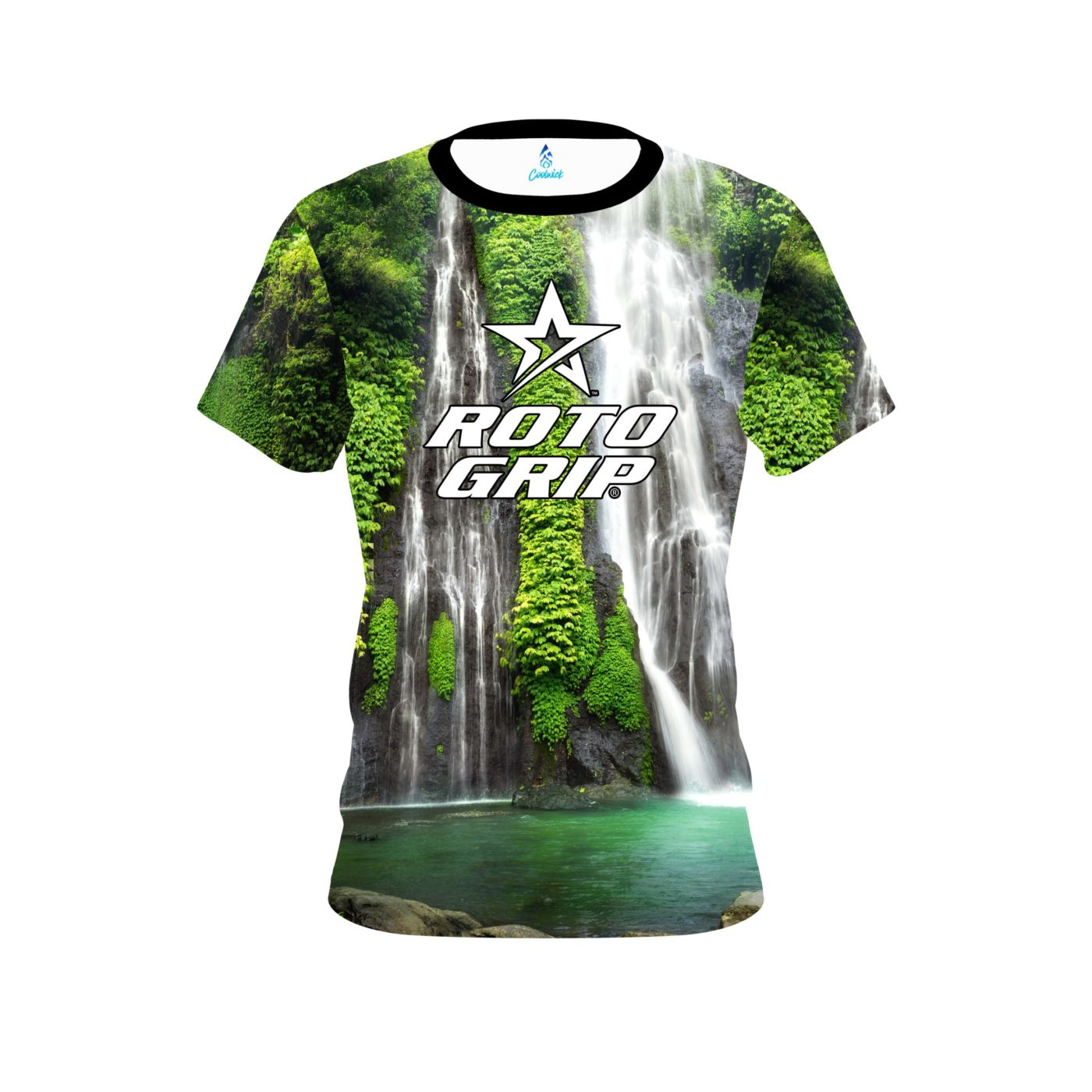 Roto Grip Jungle Waterfall Semi-Custom CoolWick Bowling Jersey