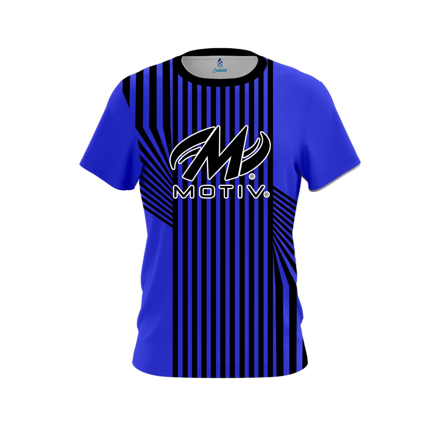 Motiv Blue Slain CoolWick Bowling Jersey
