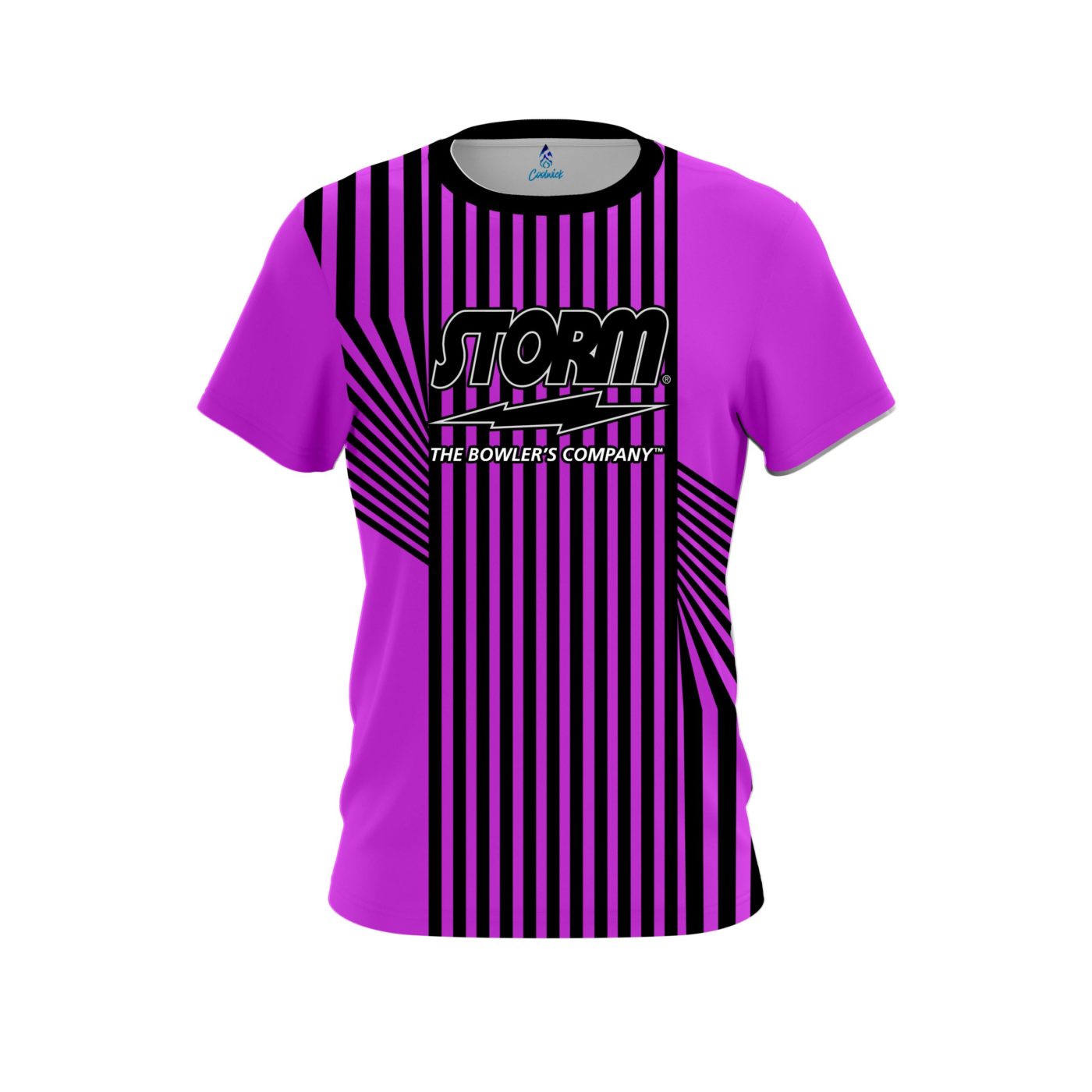 Storm Lilac Slain Semi-Custom CoolWick Bowling Jersey