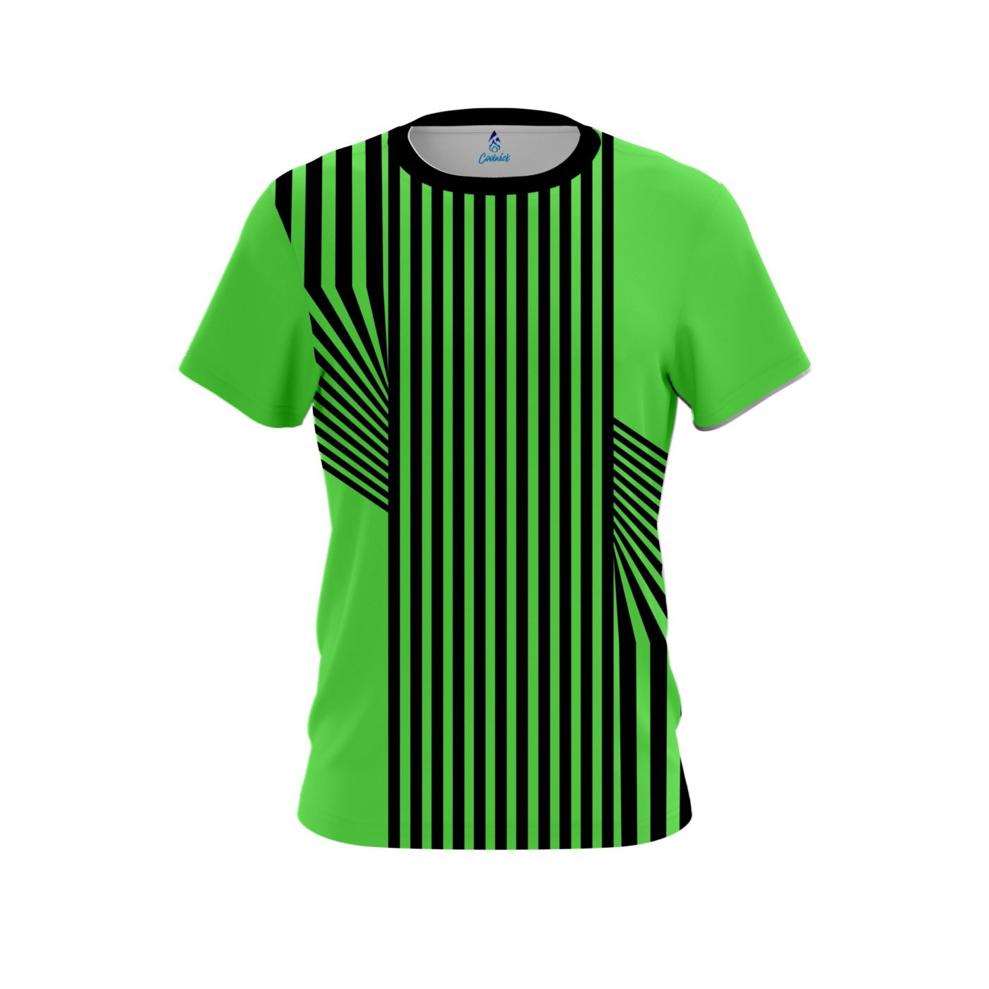 Plain Lime Slain CoolWick Bowling Jersey