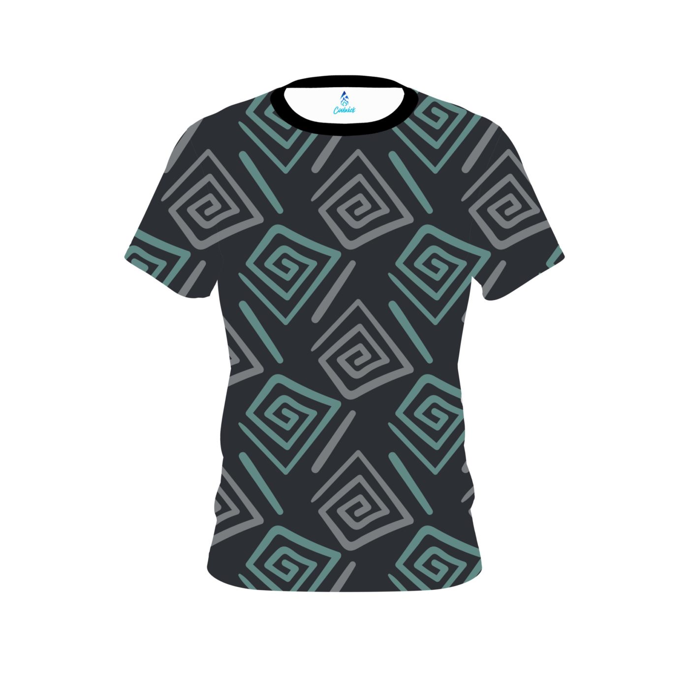 Plain Twisty Semi-Custom CoolWick Bowling Jersey