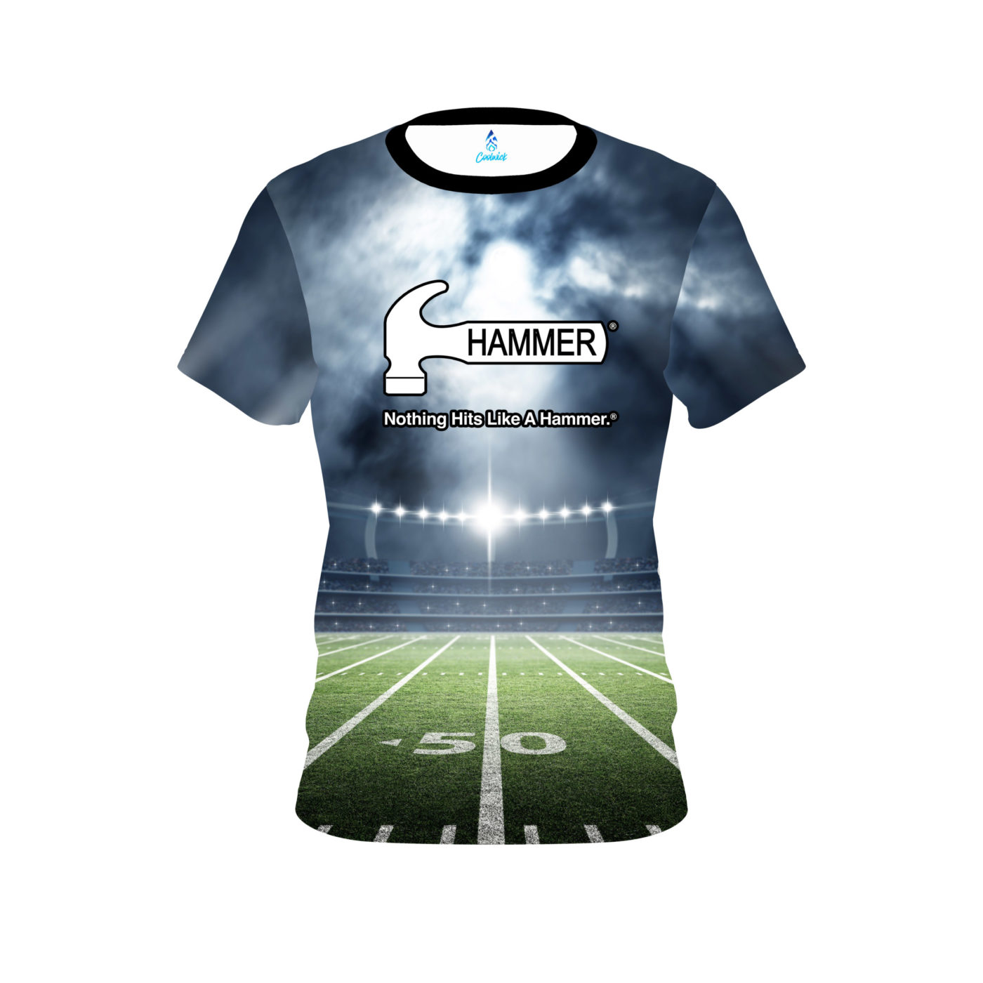 Hammer 50 Yard Line Semi-Custom CoolWick Bowling Jersey