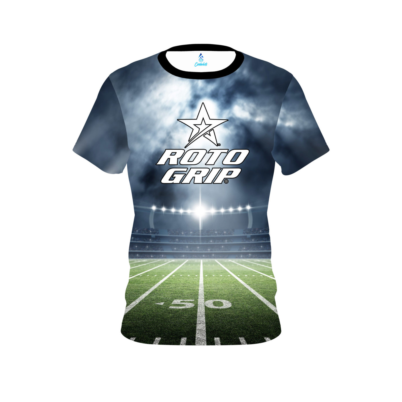 Roto Grip 50 Yard Line Grungey Semi-Custom CoolWick Bowling Jersey