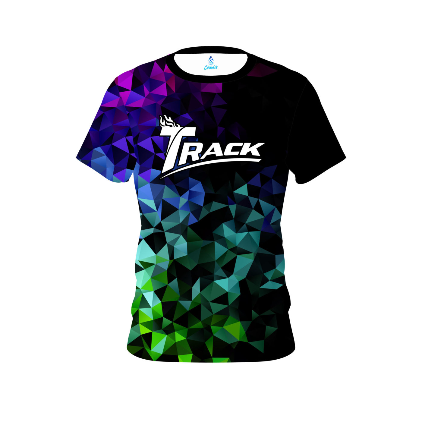 Track Gradient Semi-Custom CoolWick Bowling Jersey