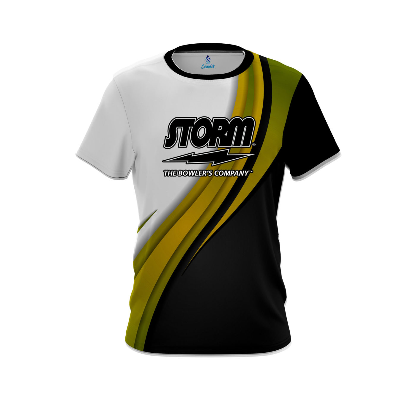Storm Golden Flutter CoolWick Bowling Jersey