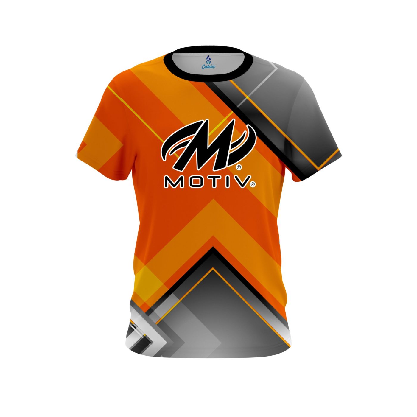 Motiv Orange Veneer Semi-Custom CoolWick Bowling Jersey