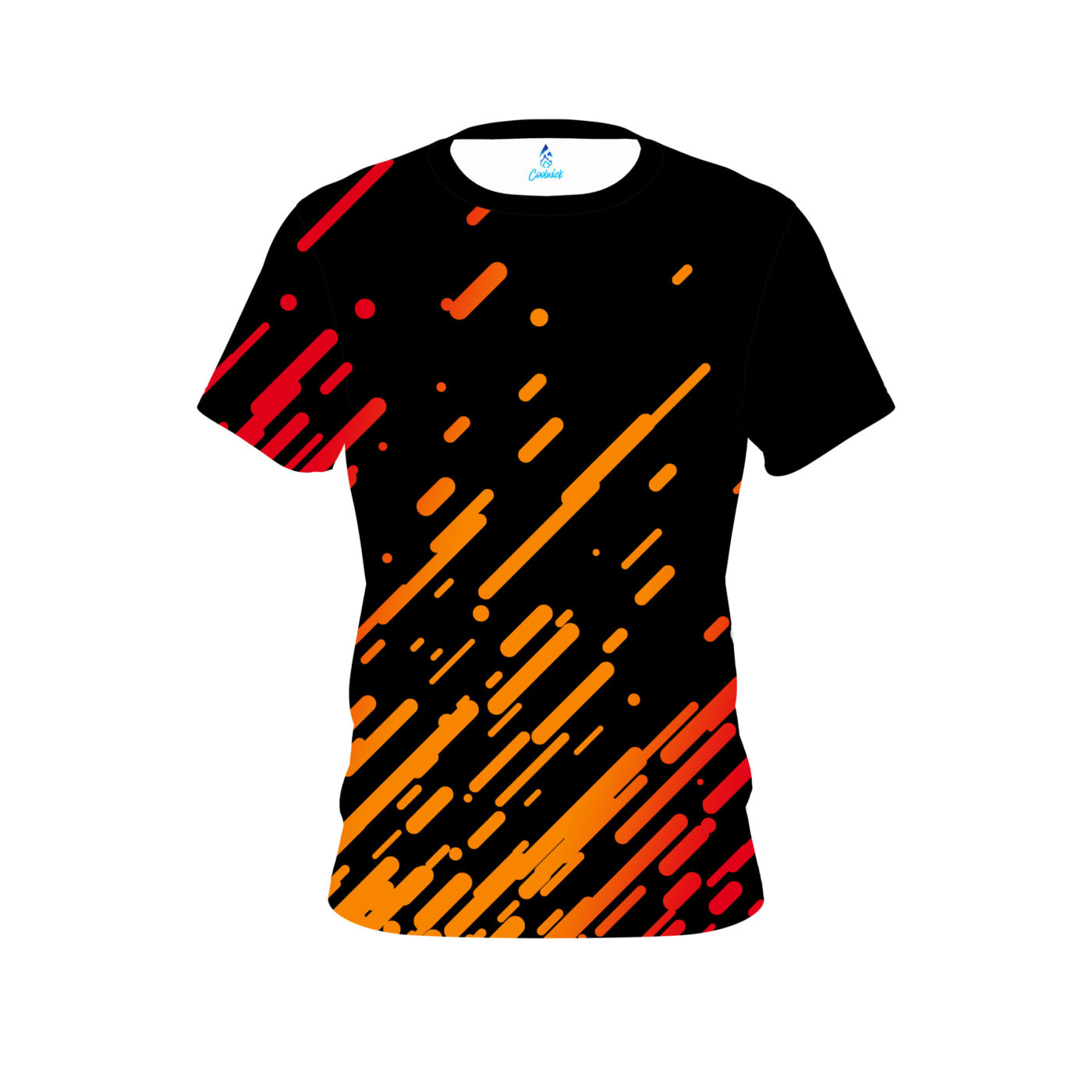 Plain Firestarter Semi-Custom CoolWick Bowling Jersey