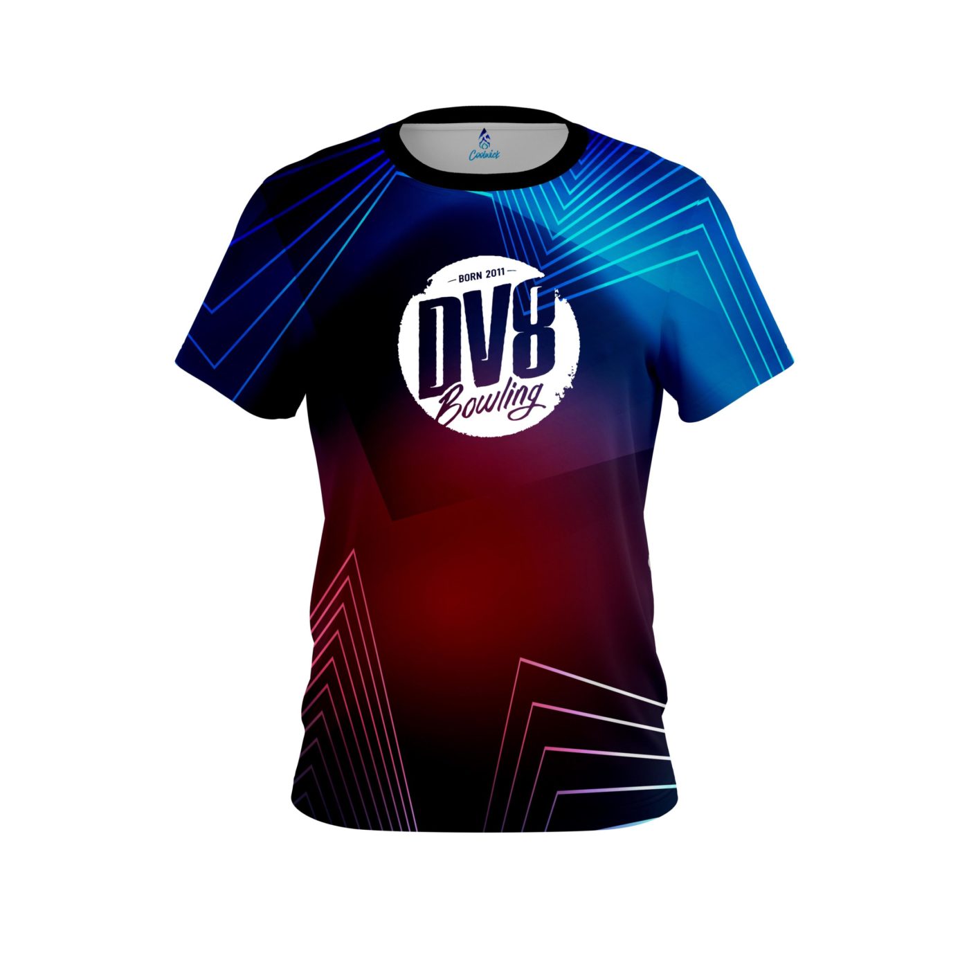 DV8 Skewed Semi-Custom CoolWick Bowling Jersey