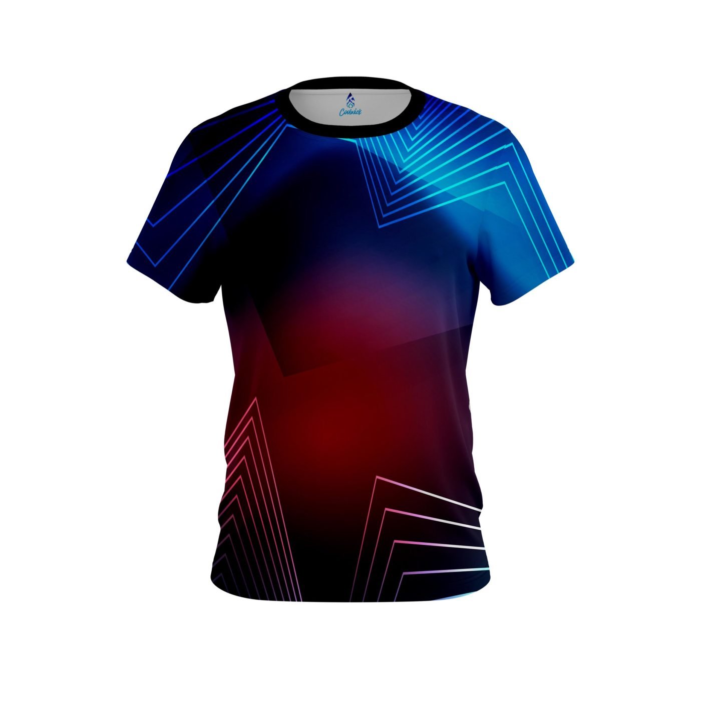 Plain Skewed Semi-Custom CoolWick Bowling Jersey