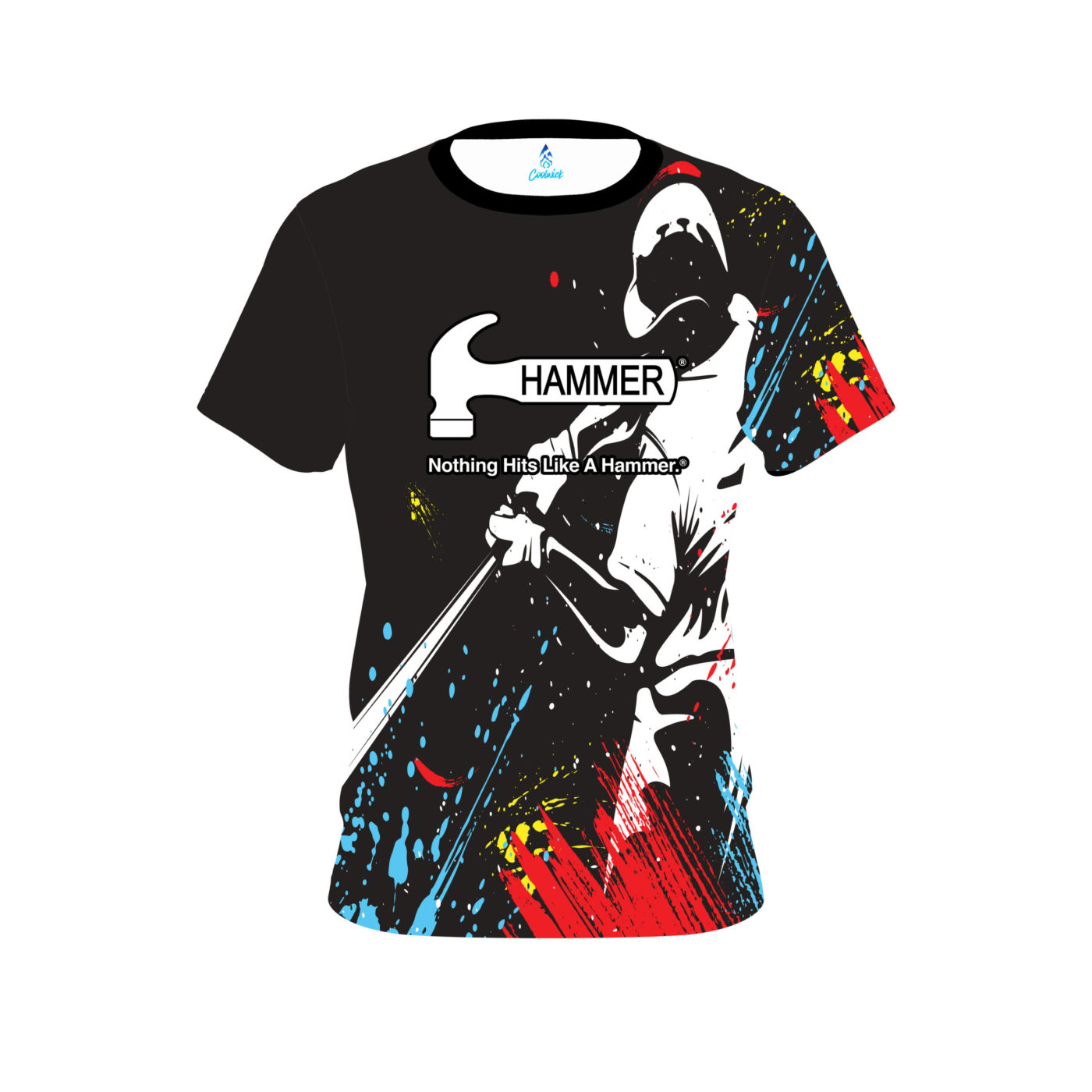 Hammer Strike Out Semi-Custom CoolWick Bowling Jersey