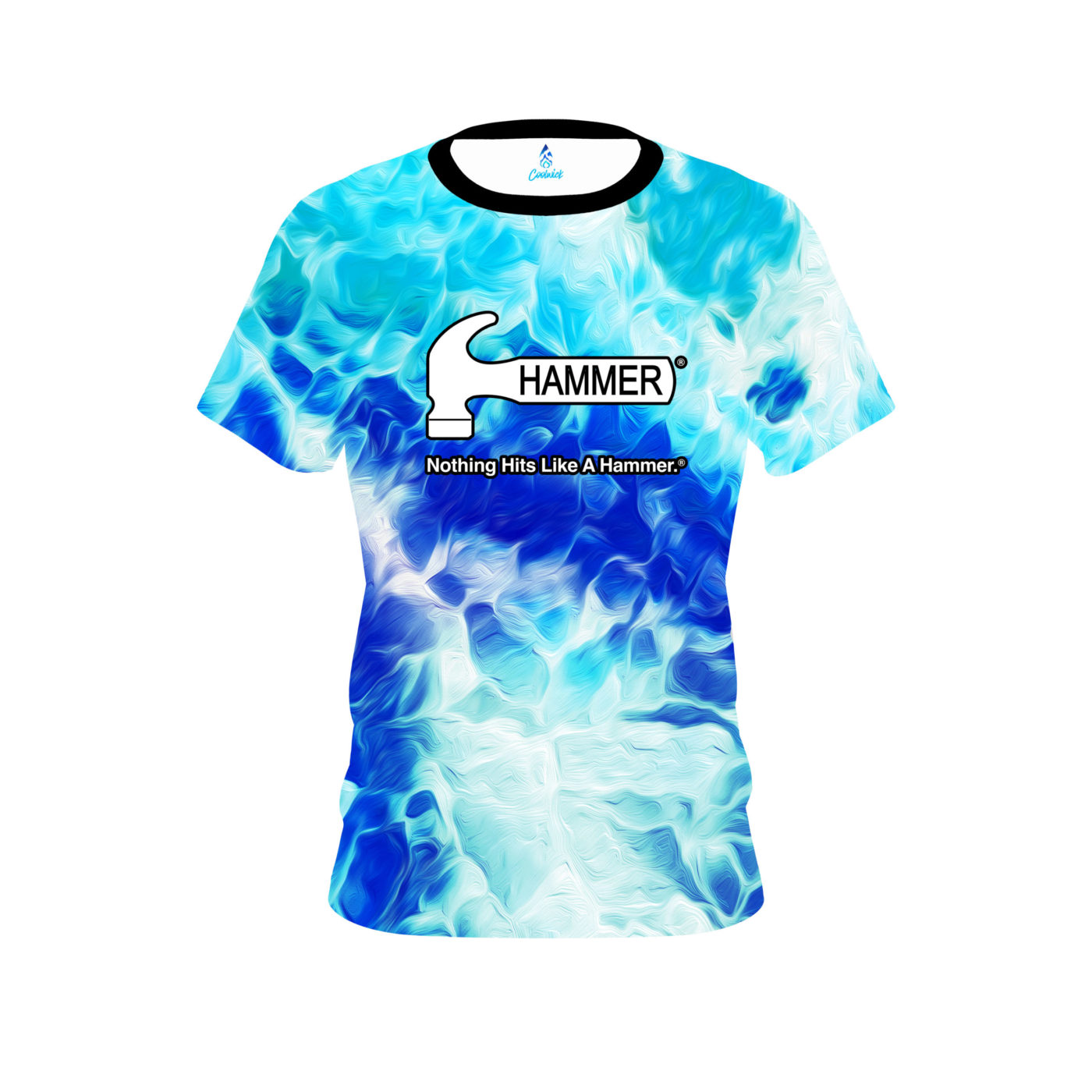 Hammer Wavey Onyx Semi-Custom CoolWick Bowling Jersey