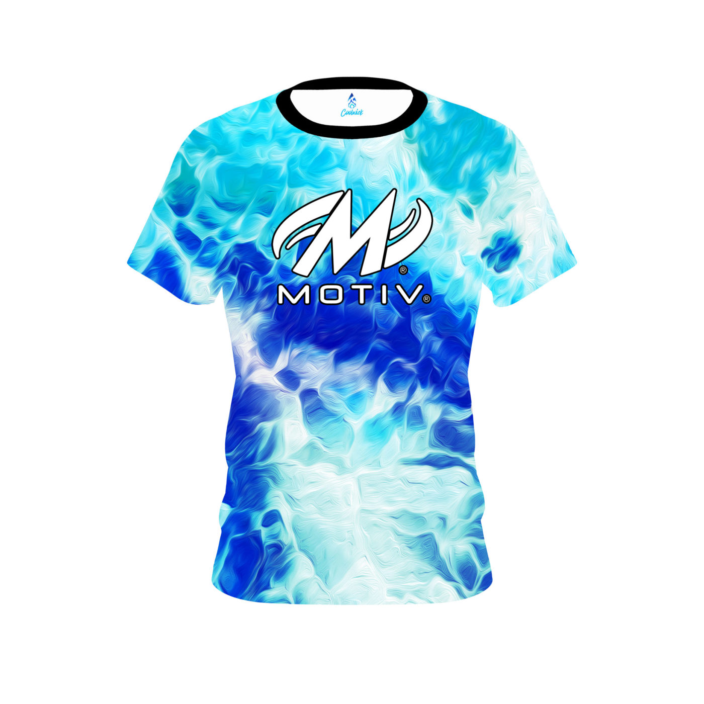 Motiv Wavey Onyx Semi-Custom CoolWick Bowling Jersey